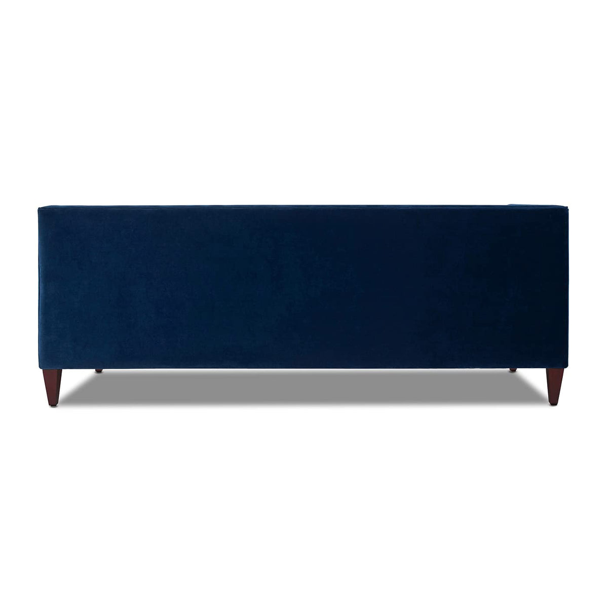 Navy Blue Velvet Tufted Sofa Y39699