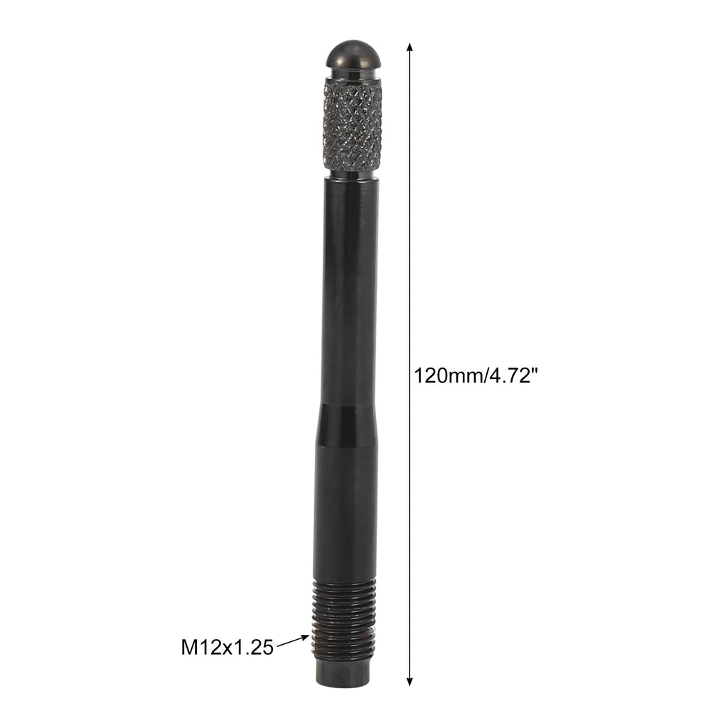Black M12x1.25 Wheel Alignment Pin 2pcs Stainless Steel K293