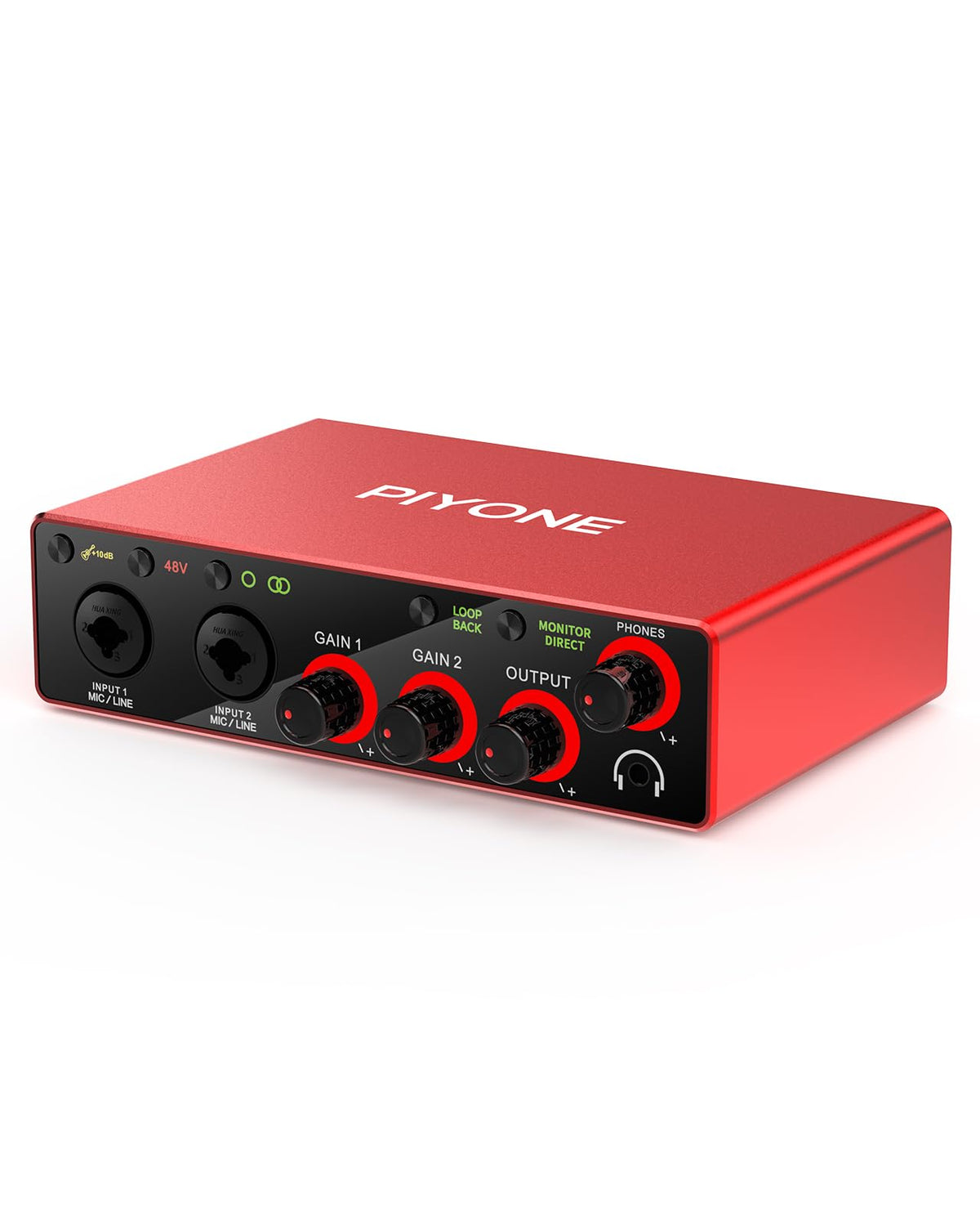 2X2 24-bit/192kHz Audio Interface with XLR/TRS Combo Input R766661