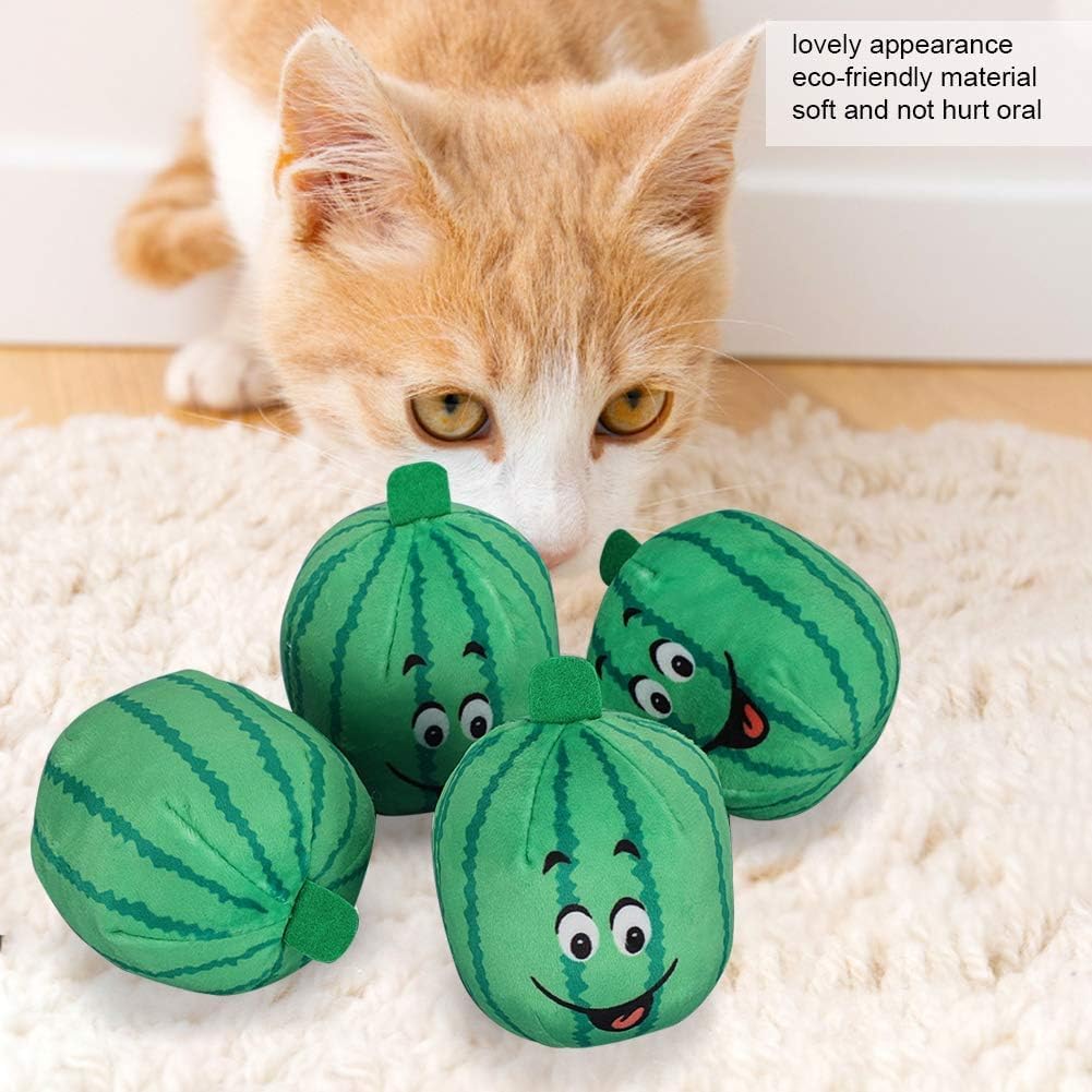 4Pcs Squeaky Plush Dog Toys Y16599