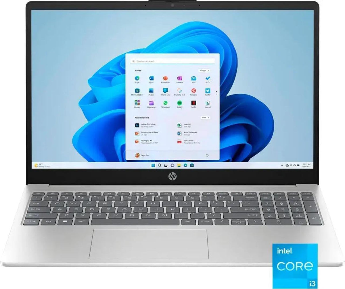 15.6" HD Touch Screen Laptop Intel Core i3 8GB RAM 256GB SSD D137