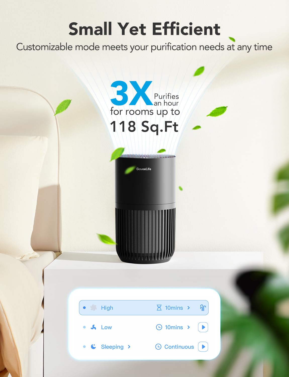 Dehumidifier with Mini Air Purifier H7077