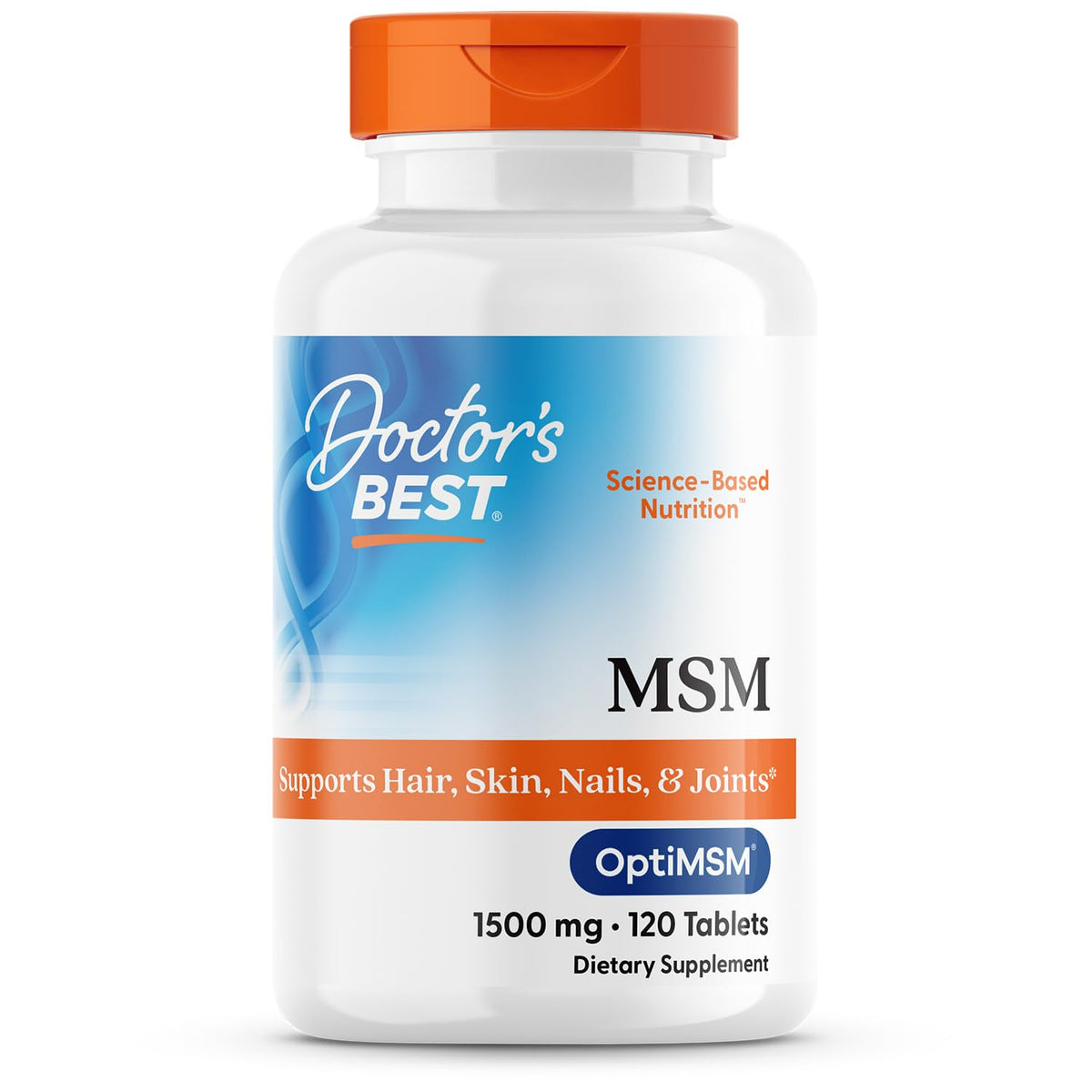 MSM Supplement 1500mg 120 Tablets F221