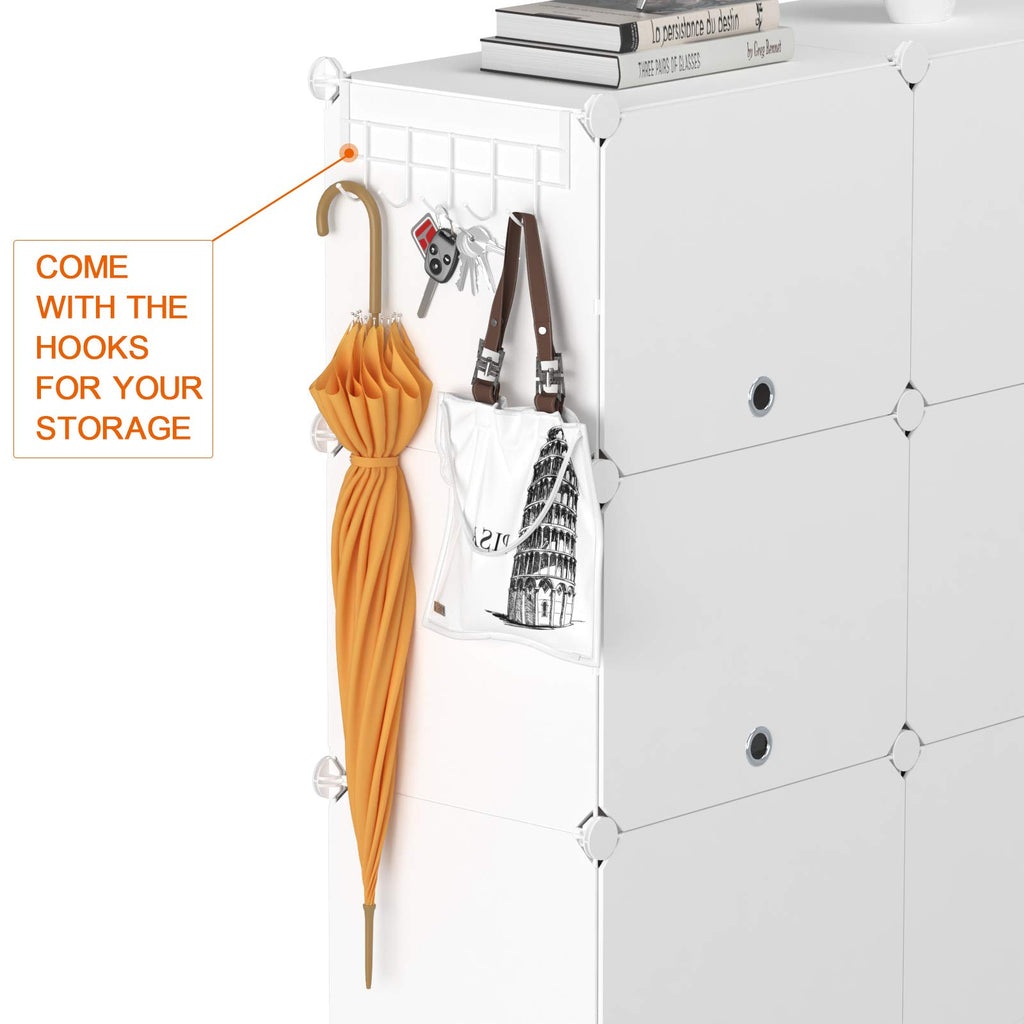 24 Pair Modular Shoe Rack Organizer H183874