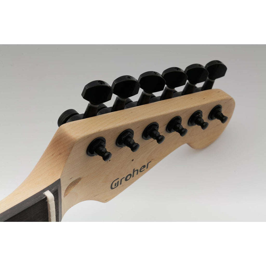 6 Inline Locking Tuners Set Black K9880