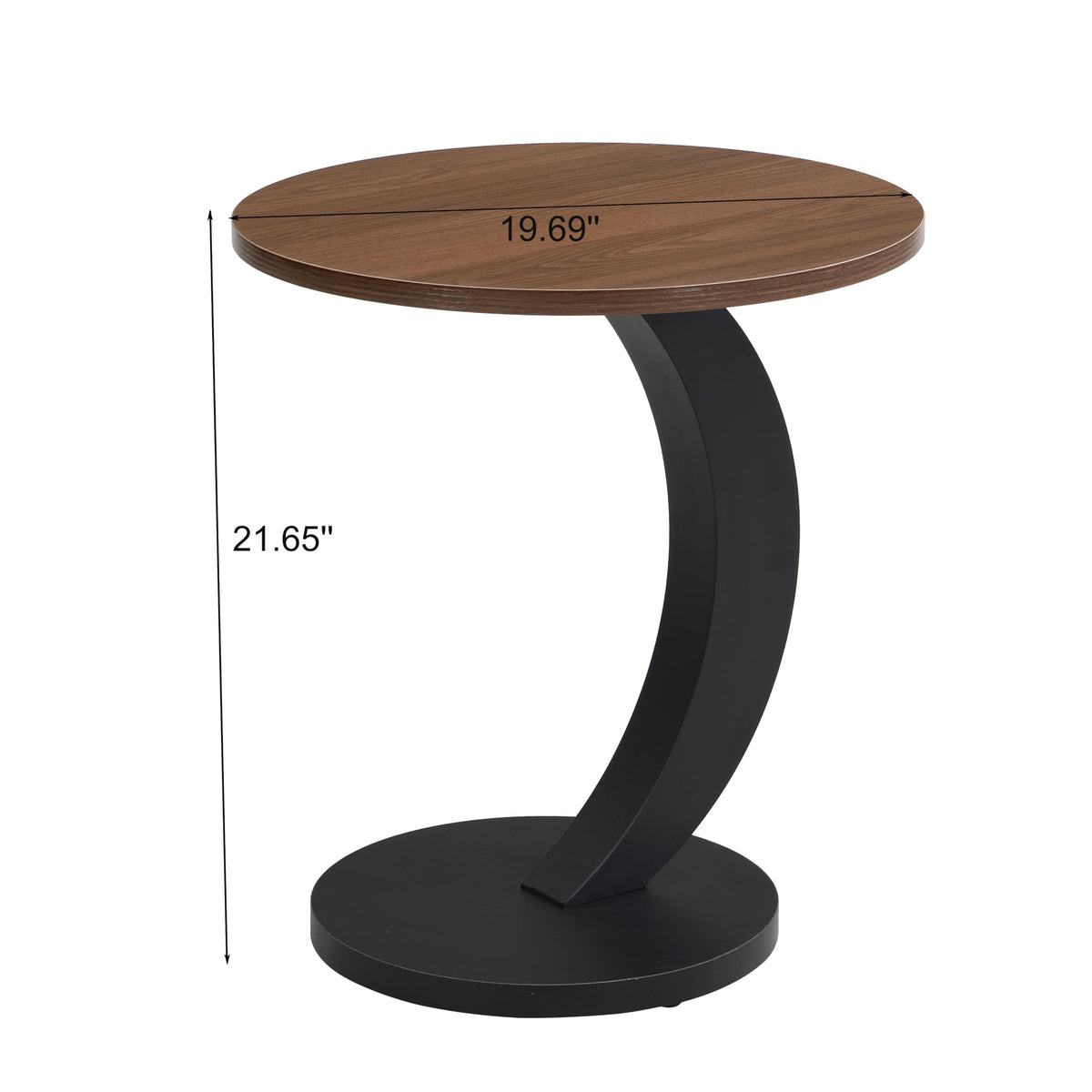 Black Walnut Coffee Table Set of 2 M423