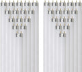 T8 Fluorescent Tube Light Bulb 25W 4100K Cool White G13 Pack of 30 F8415