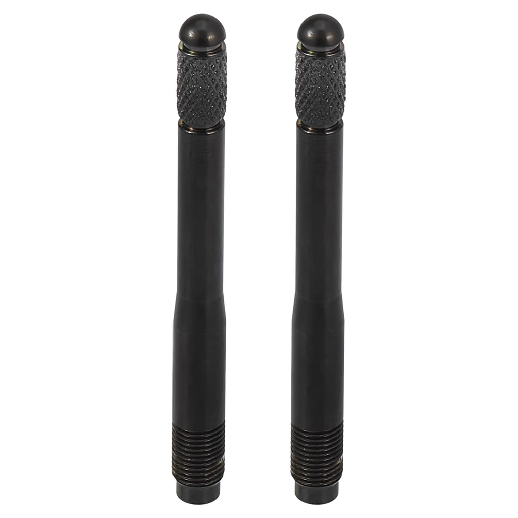 Black M12x1.25 Wheel Alignment Pin 2pcs Stainless Steel K293
