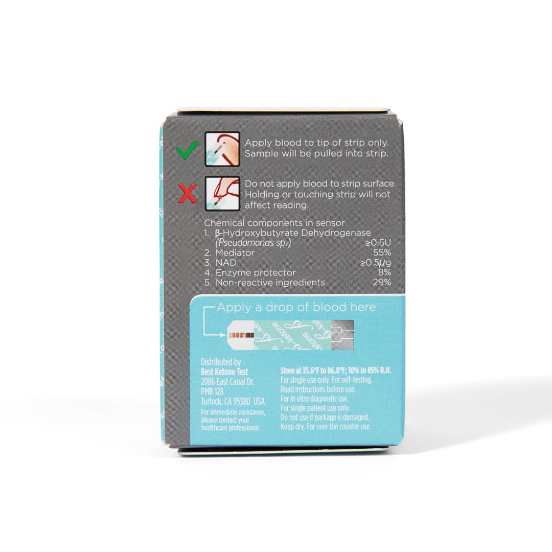 Blood Ketone Test Strips 50ct U94212