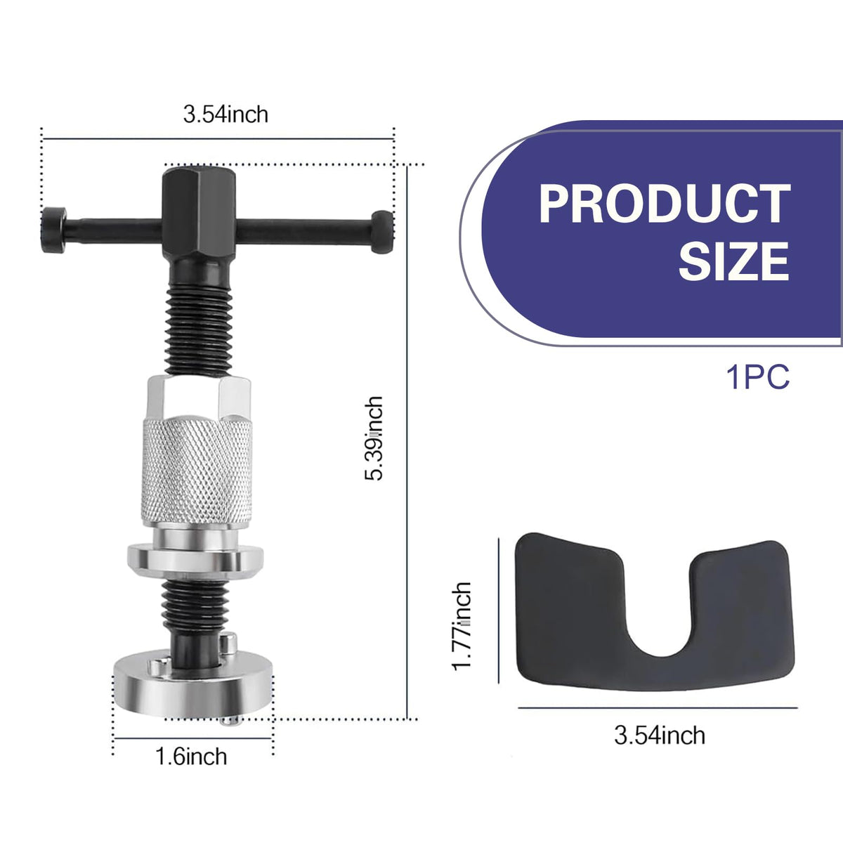 Disc Brake Caliper Tool Set with 2 Adapters N865
