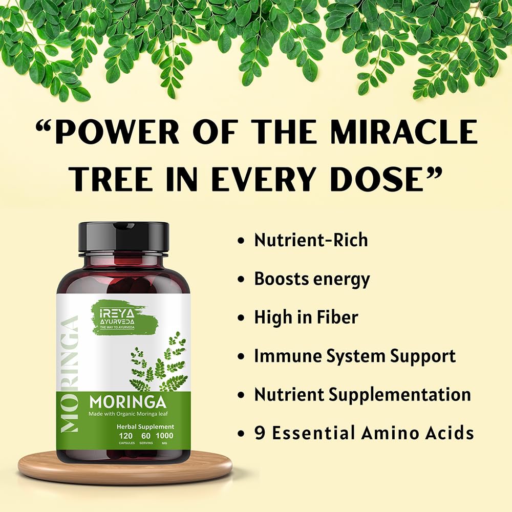1000 mg Moringa Capsules R27257
