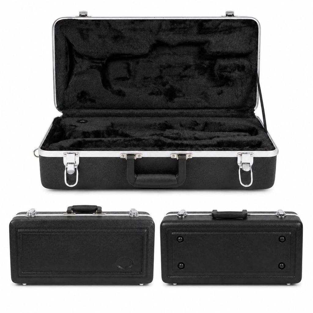 Lightweight ABS Hard Case for Bb Trumpet, Black R246