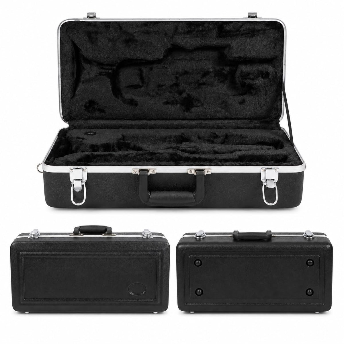 Lightweight ABS Hard Case for Bb Trumpet, Black R246