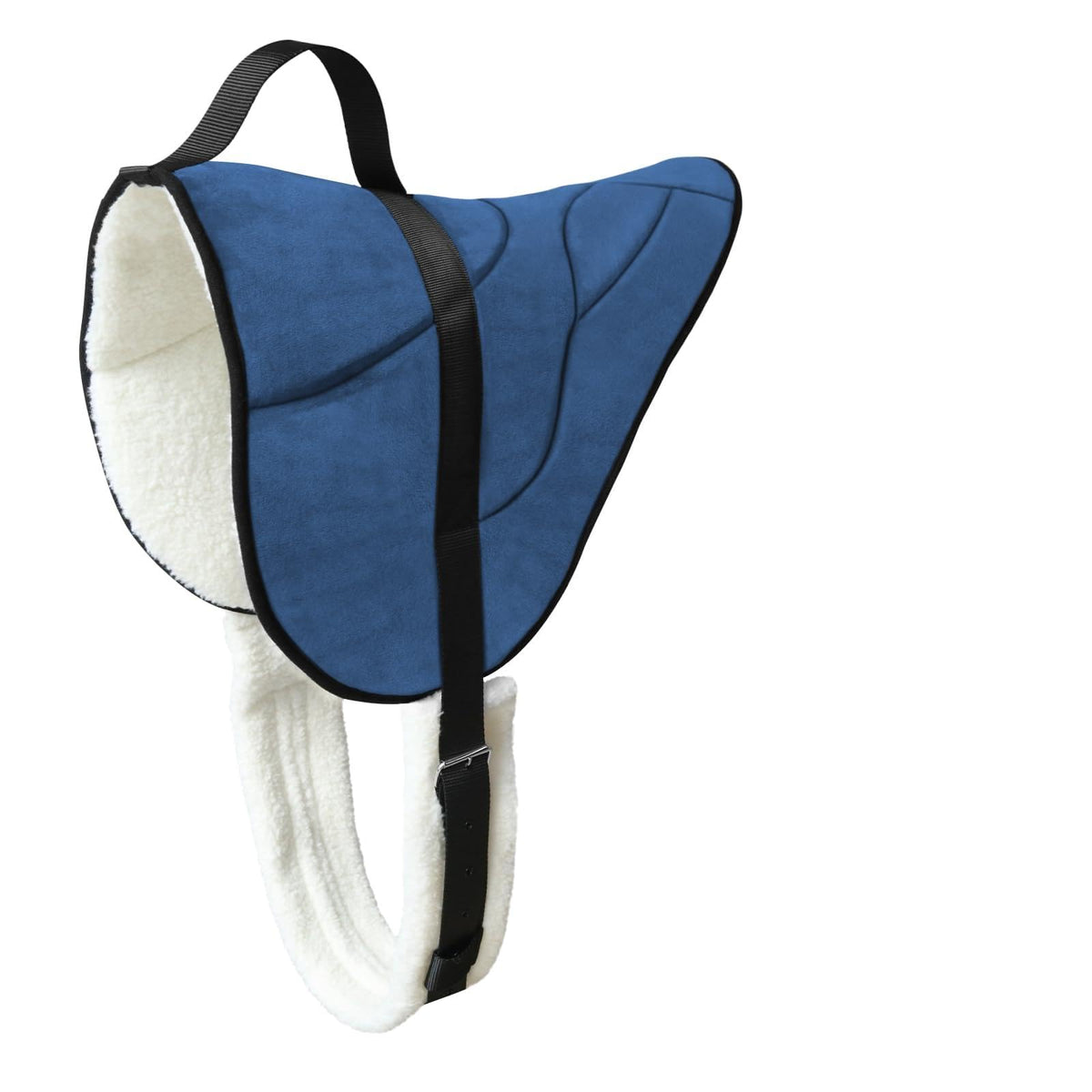 Horse Bareback Saddle Pad with Adjustable Girth Q708