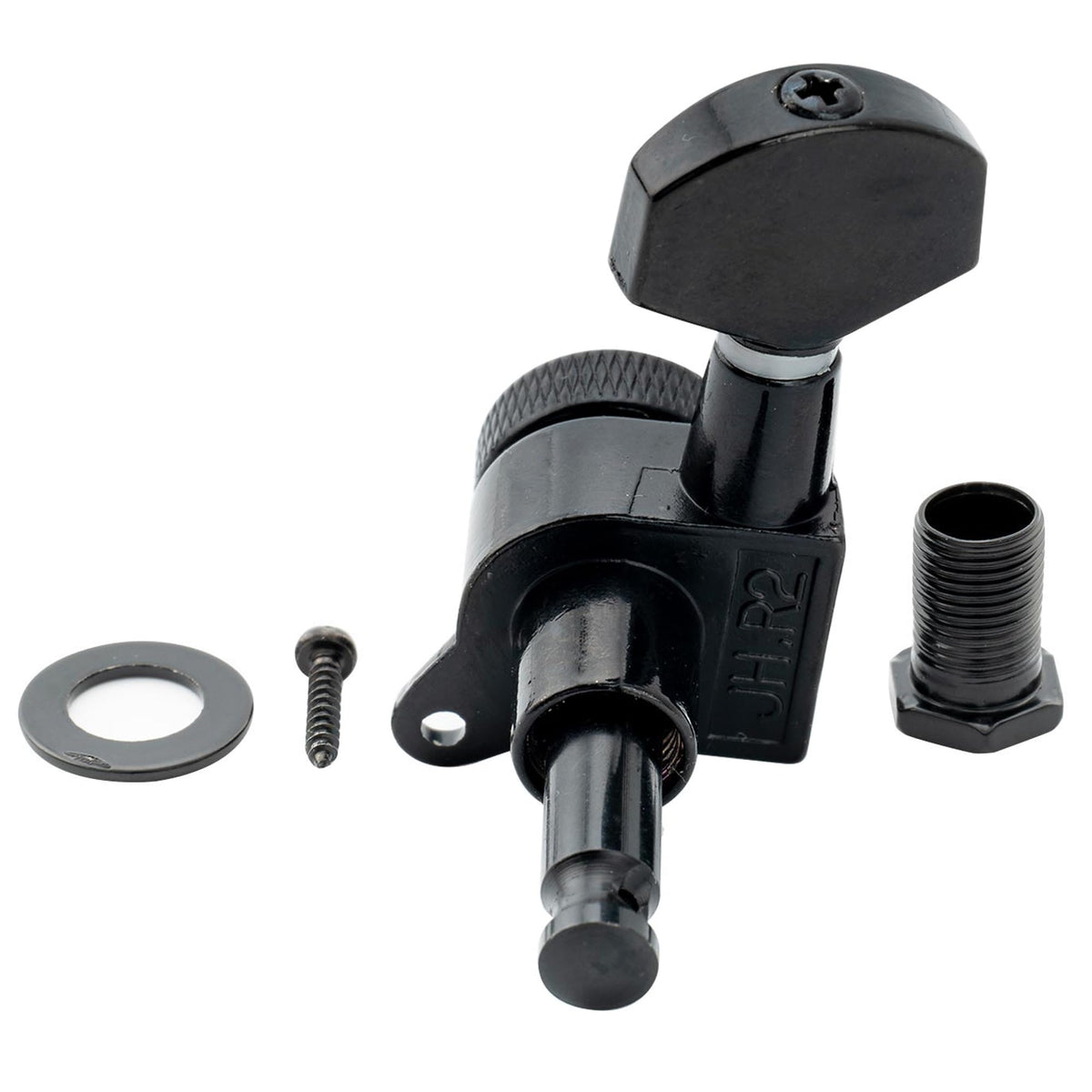 6 Inline Locking Tuners Set Black K9880