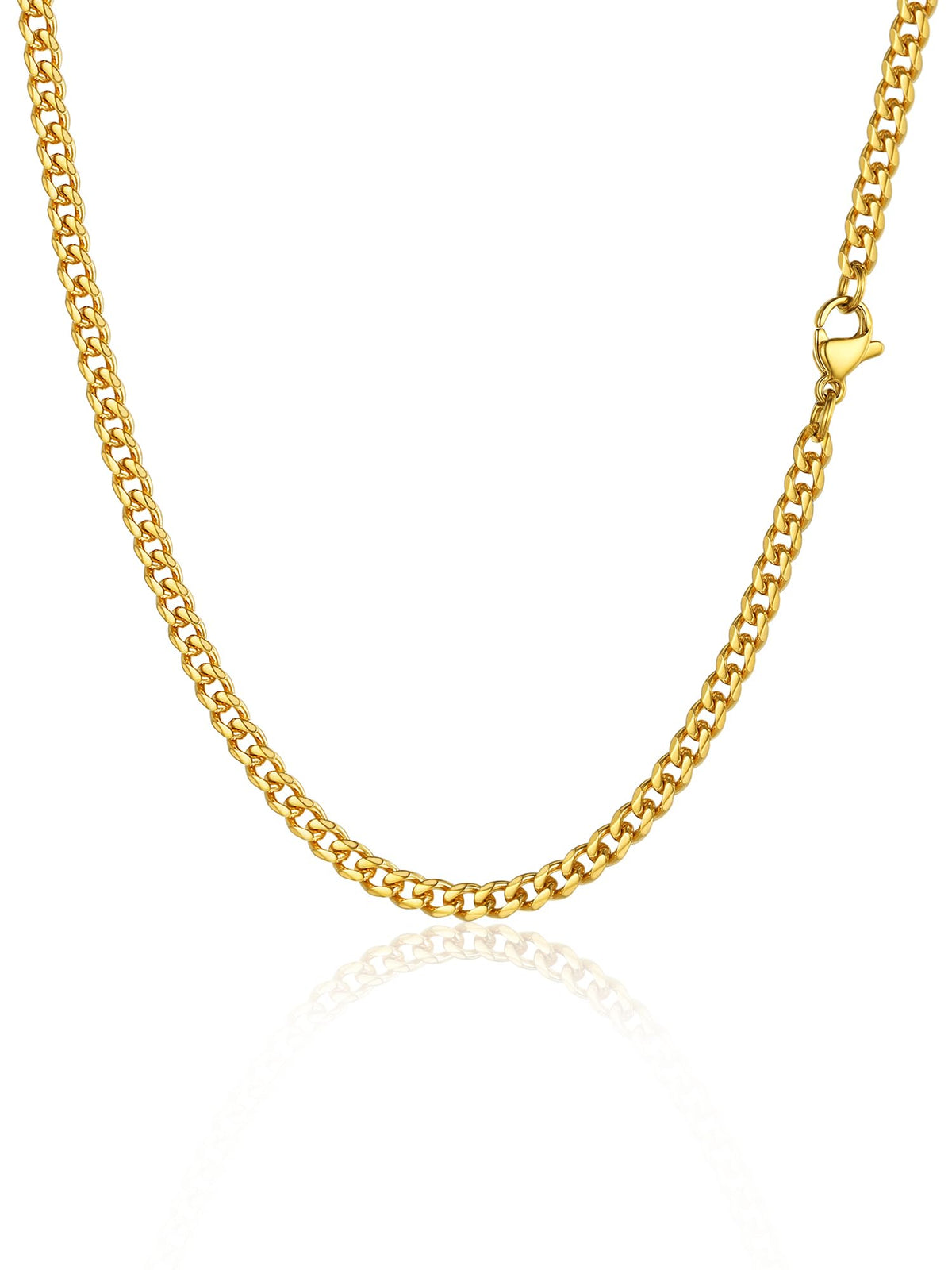 Cuban Chain Necklace 316L Stainless Steel N516402