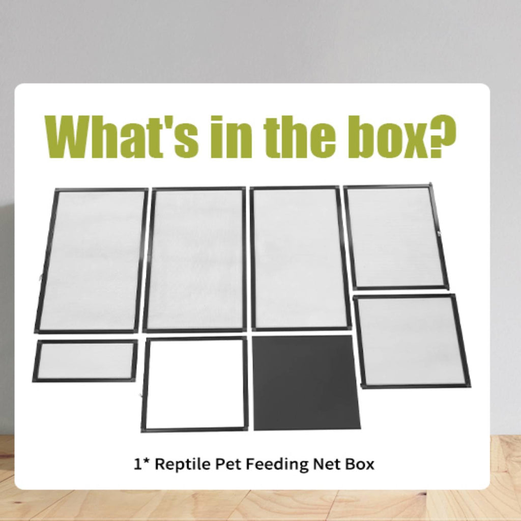 17.72" L×17.72" W×31.50" H Reptile Enclosure with Escape-Proof Lock A506167