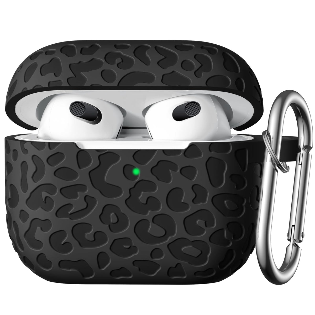 Black AirPod 3rd Generation Case with Keychain Q296