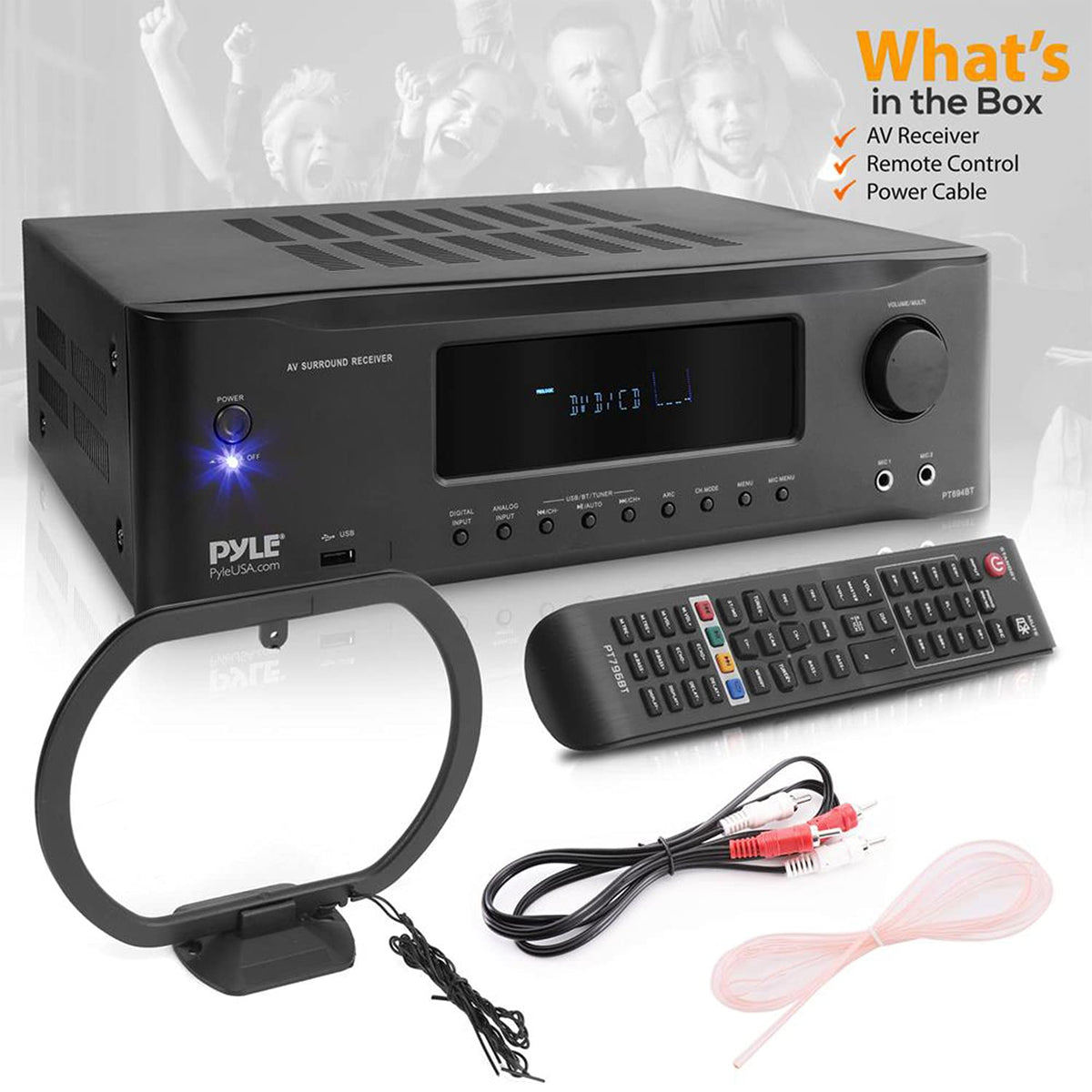 7.1-Channel Bluetooth Stereo Amplifier Q507734