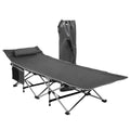 Folding Lightweight Portable Heavy Duty Travel Cot with Large Pocket E567533