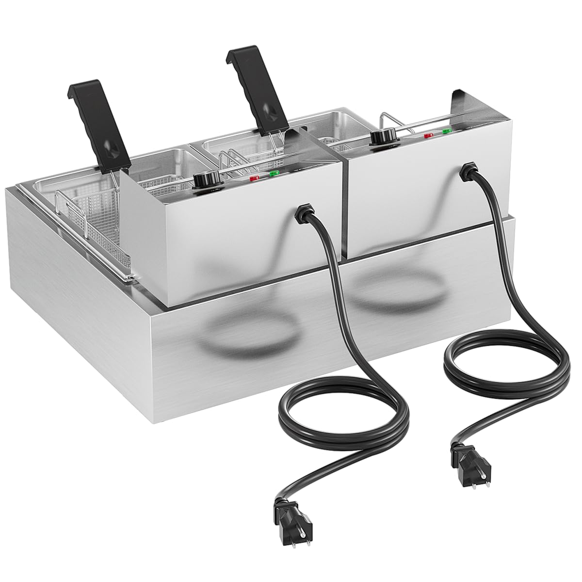 Commercial Deep Fryer with Double Baskets S4665
