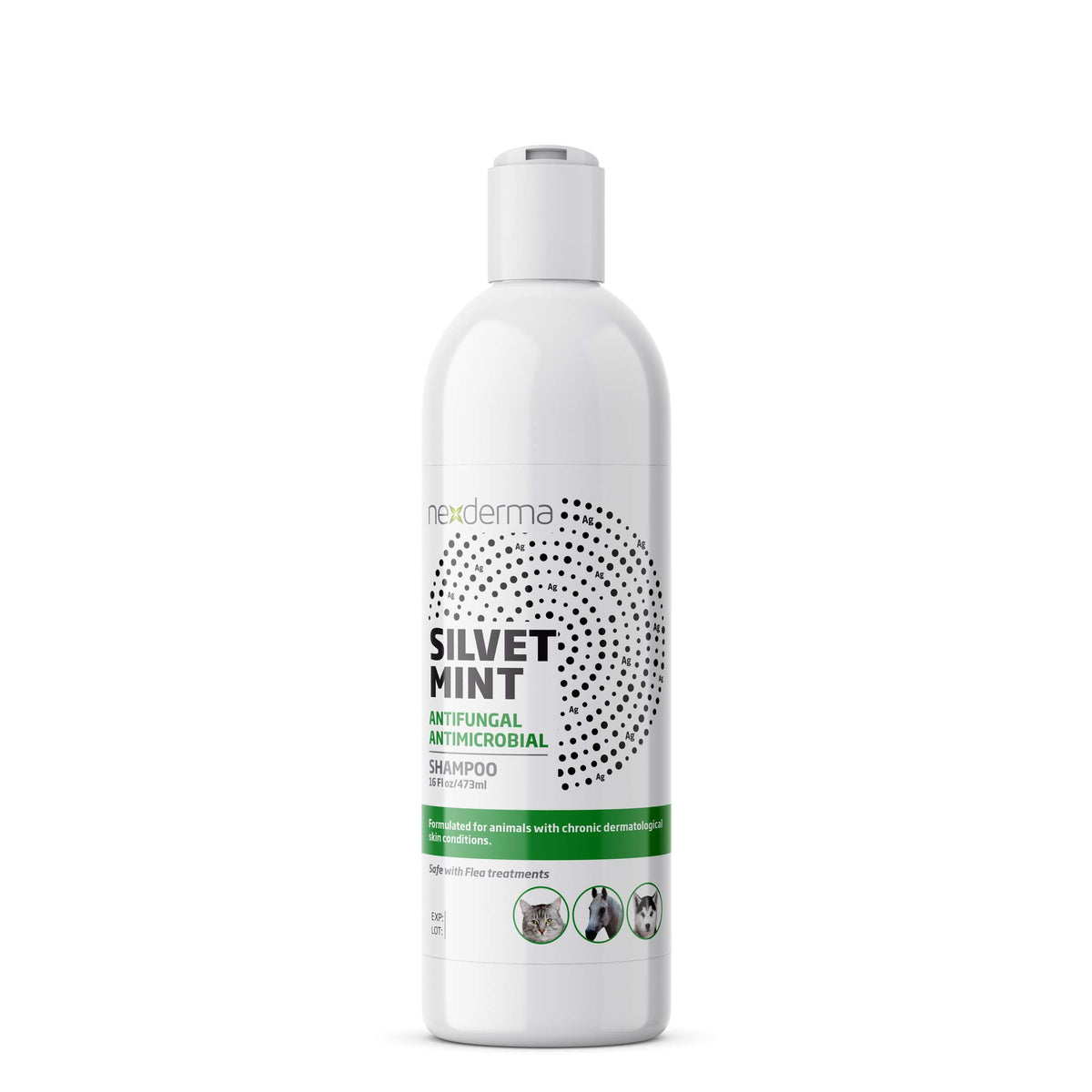 Tearless Hypoallergenic Coconut Oil Pet Shampoo 16oz Y2406