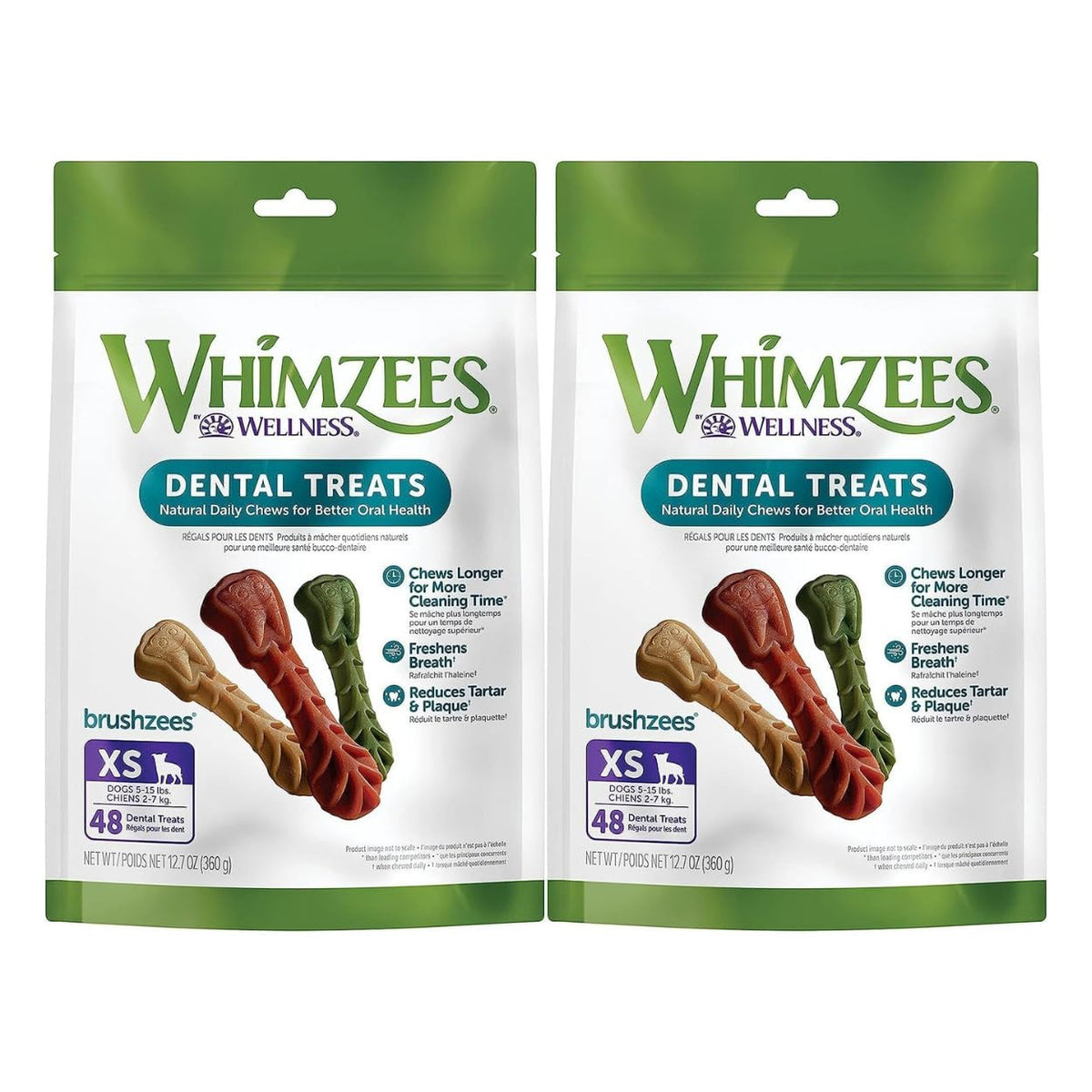 Natural Grain-Free Dental Dog Treats Variety Pack Y830