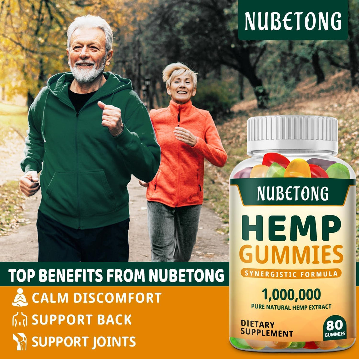 Hemp Gummies High Potency Organic Edible Supplement A167