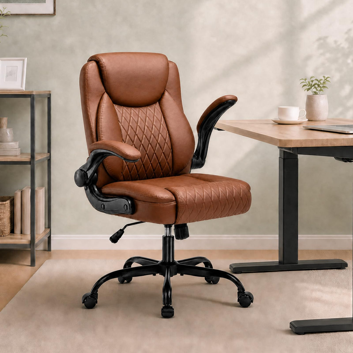Camel Brown Home Office Chair X224