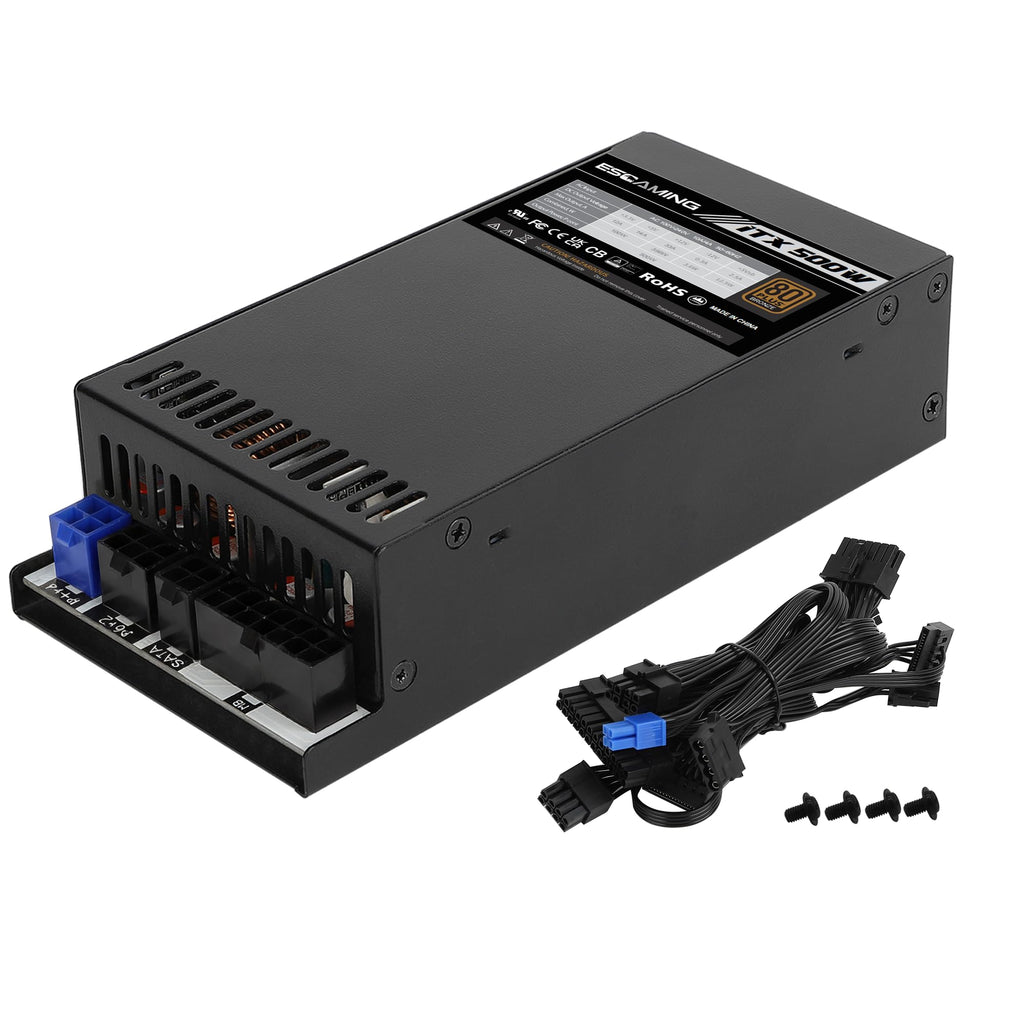 500W 80 Plus Gold Modular Power Supply B52144