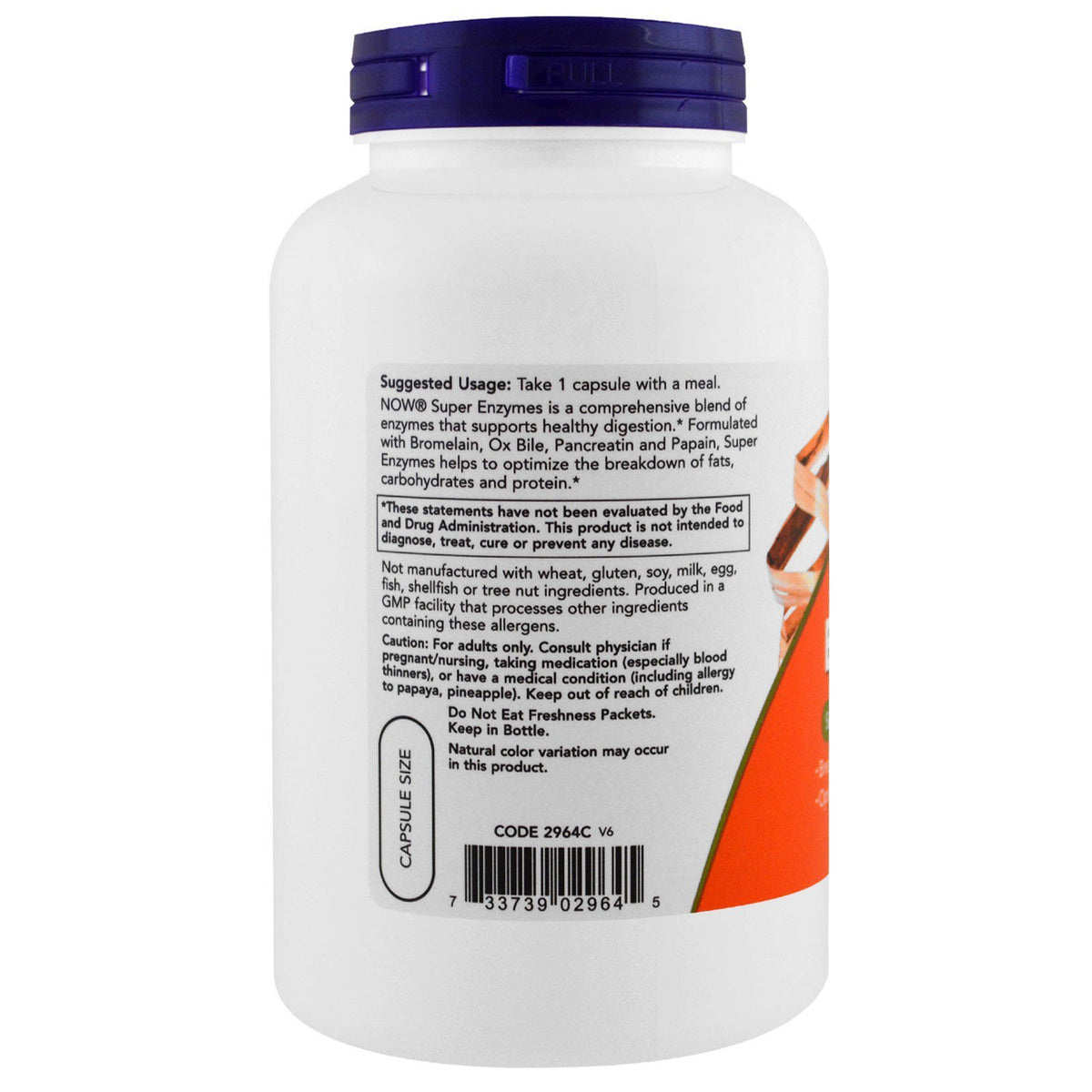 Super Enzymes 180 Capsules, 2 Pack V352