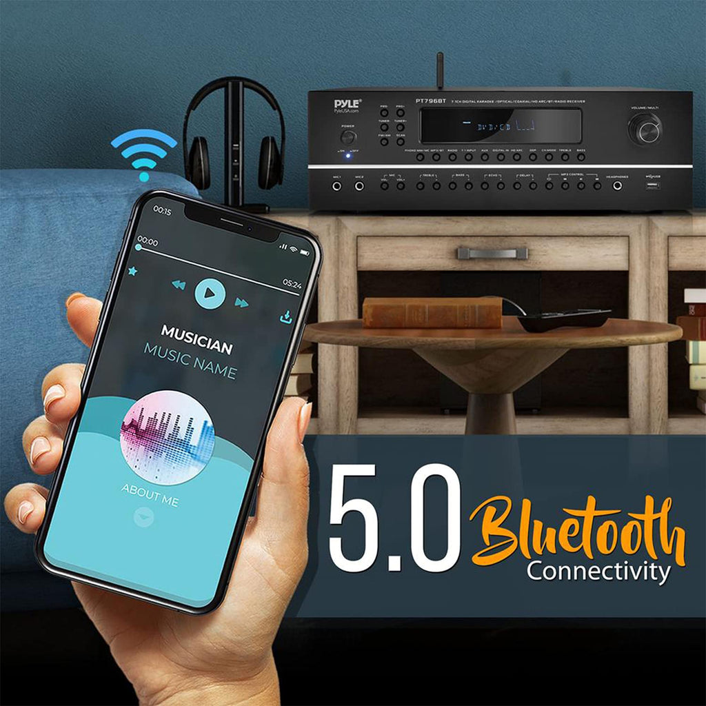 7.1-Channel Bluetooth Stereo Amplifier Q507734
