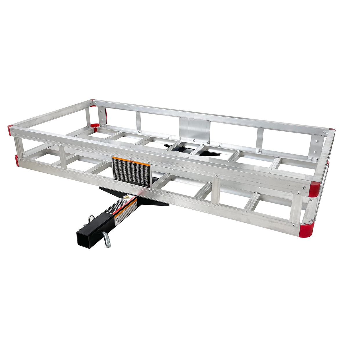 Aluminum Hitch Cargo Carrier with High Side Rails S865