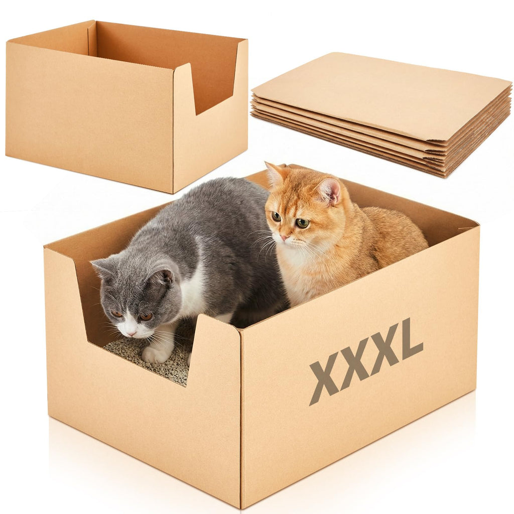 2 Pack XXL Disposable High Sided Litter Boxes Z8025