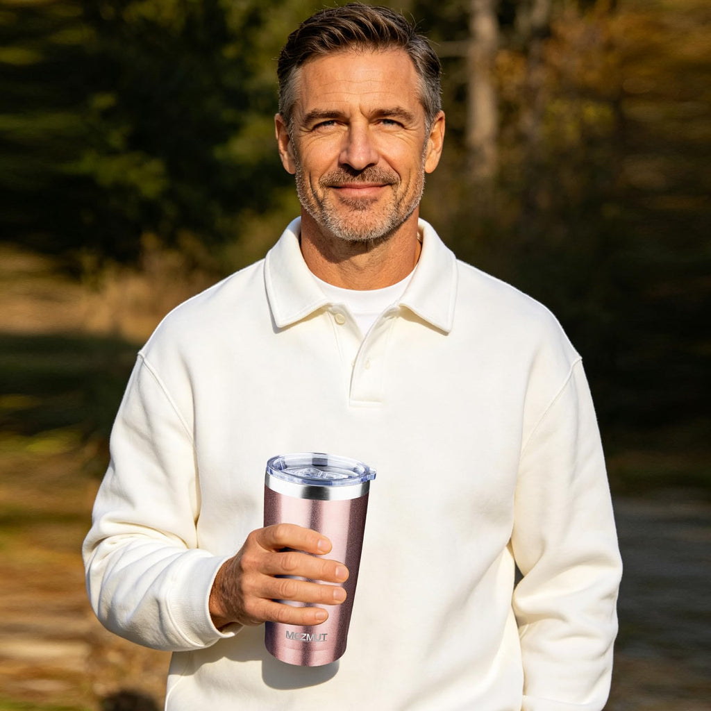 20oz Insulated Tumbler with Lid Straw C396
