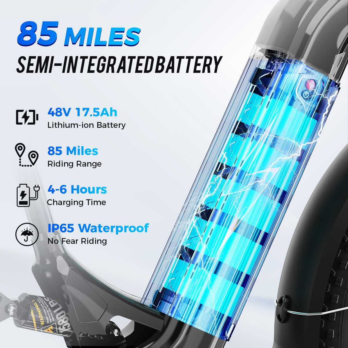 Electric Bike 26 x 4 Fat Tires M230