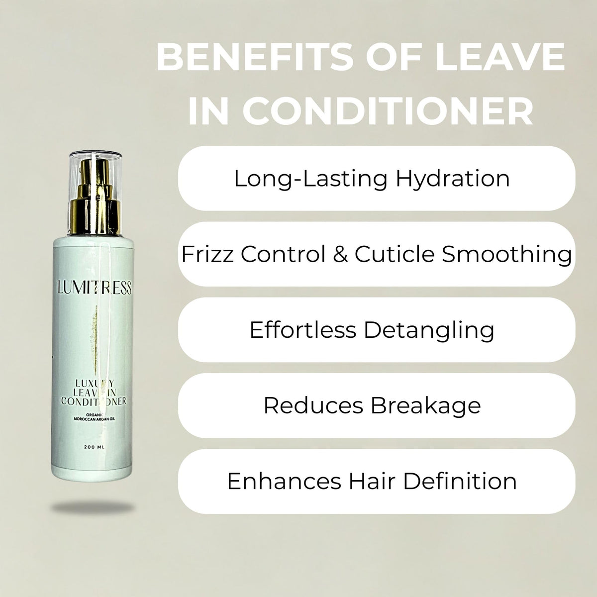Leave In Conditioner Hydrating Hair Treatment E48722
