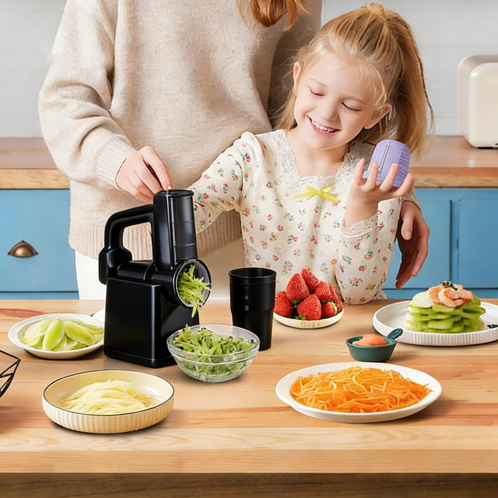 Automatic Rechargeable Food Slicer with 3 Blades D277073