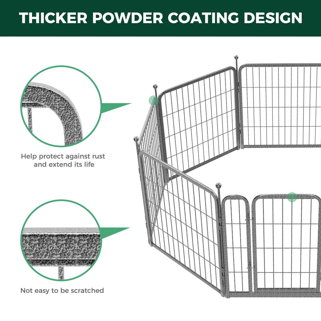 24" H 16 Panels Dog Playpen S65221