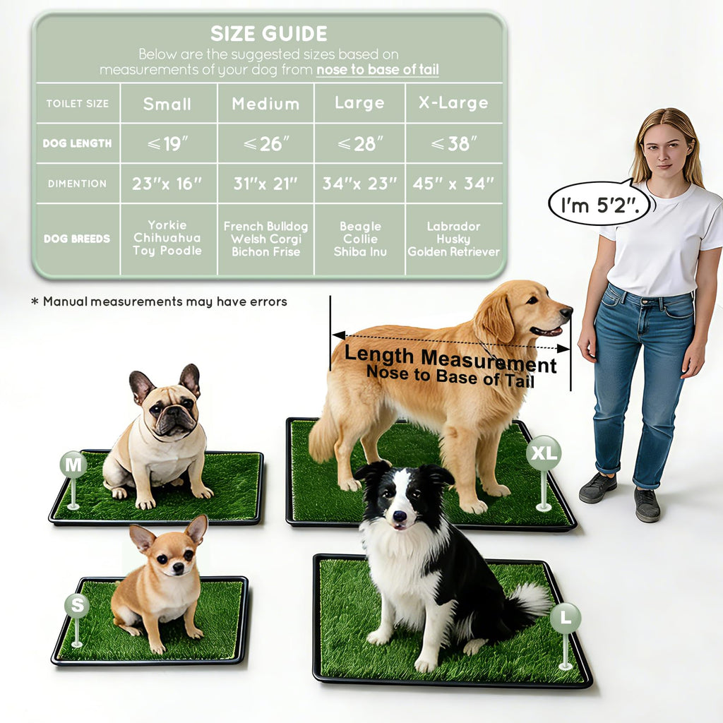 Dog Grass Pad with Tray L596