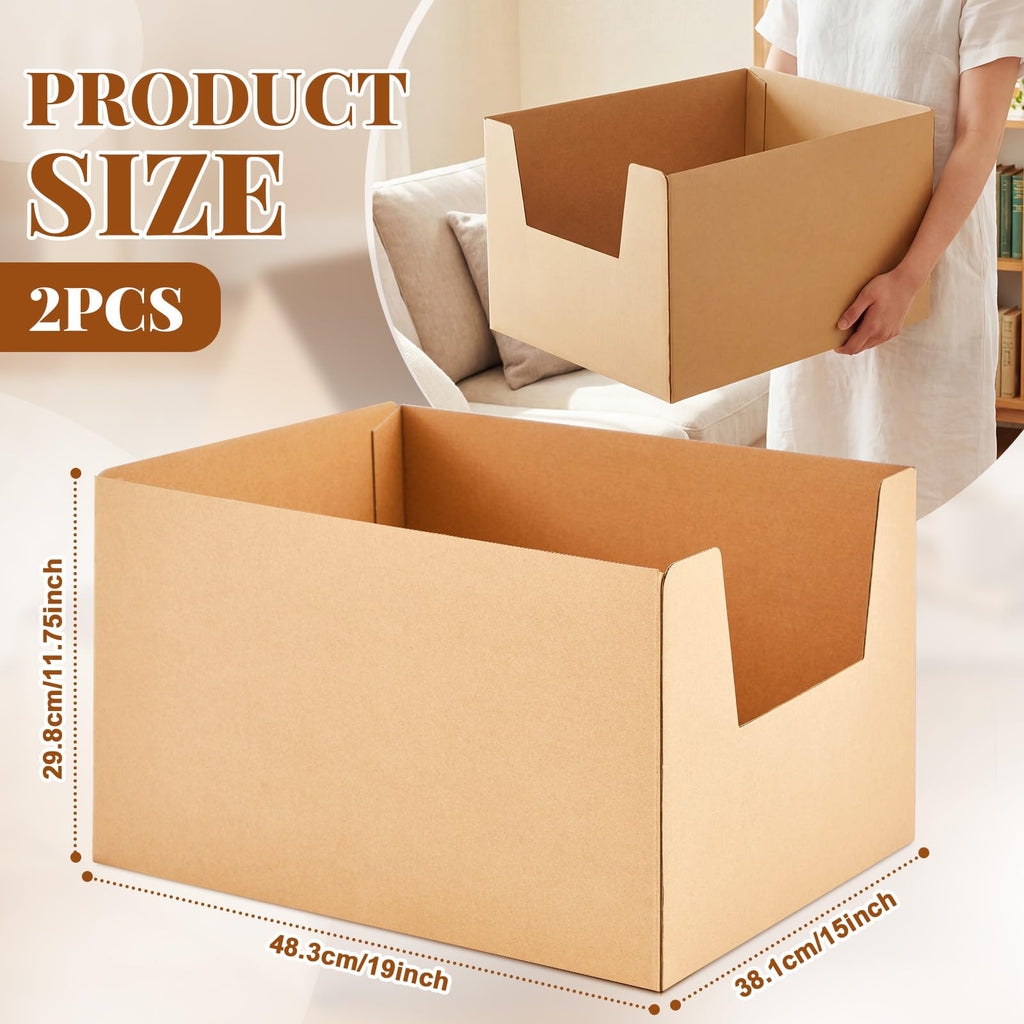 2 Pack XXL Disposable High Sided Litter Boxes Z8025