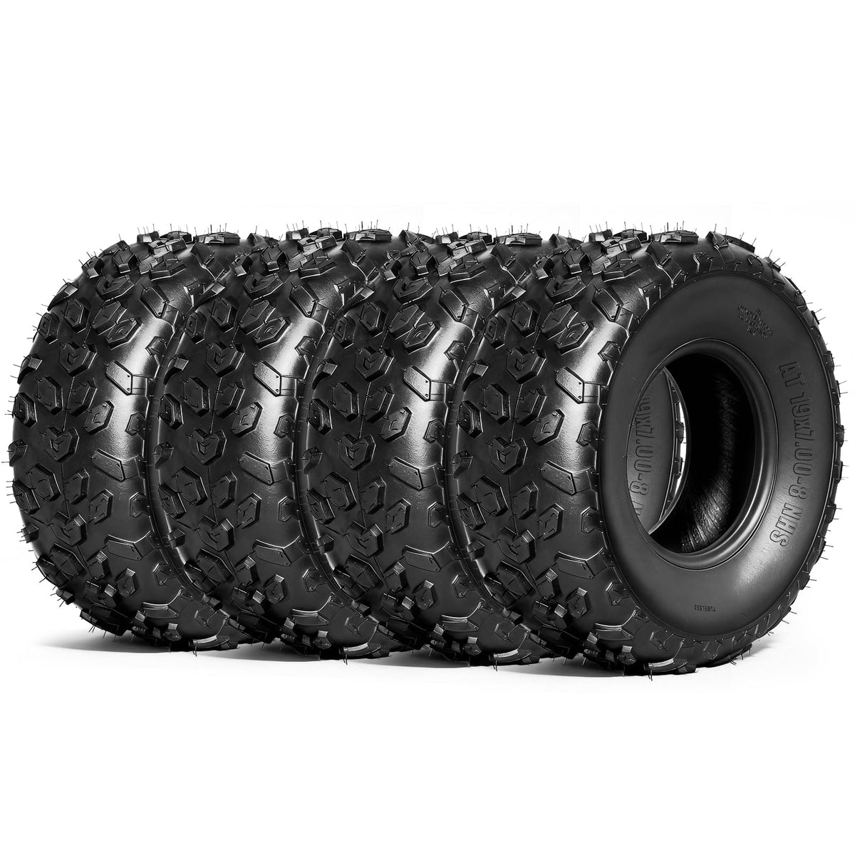 19x7-8 UTV ATV Tires Set of 4 W862073