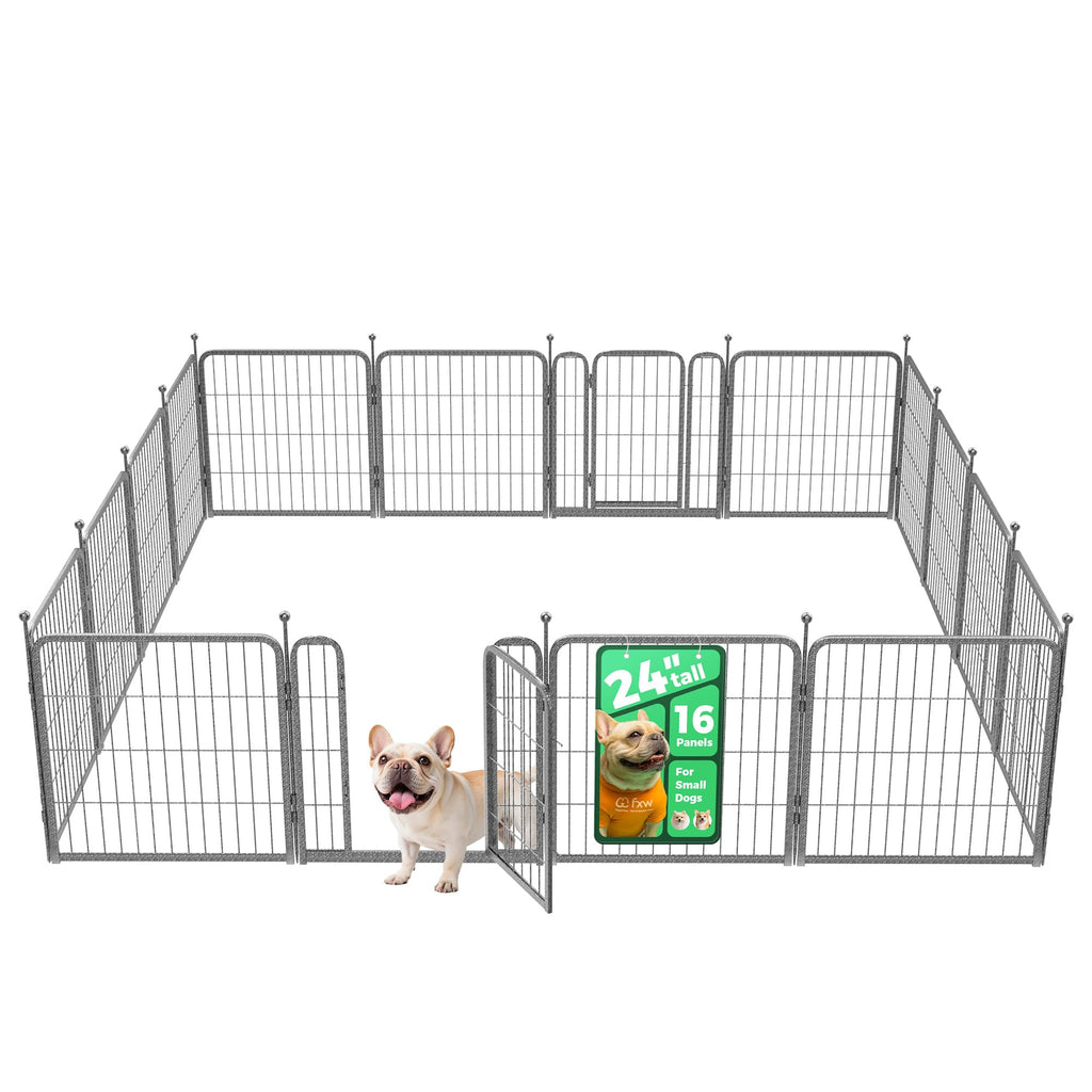 24" H 16 Panels Dog Playpen S65221