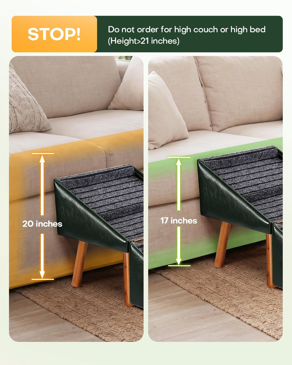 Foldable Dog Stairs and Ottoman B6761