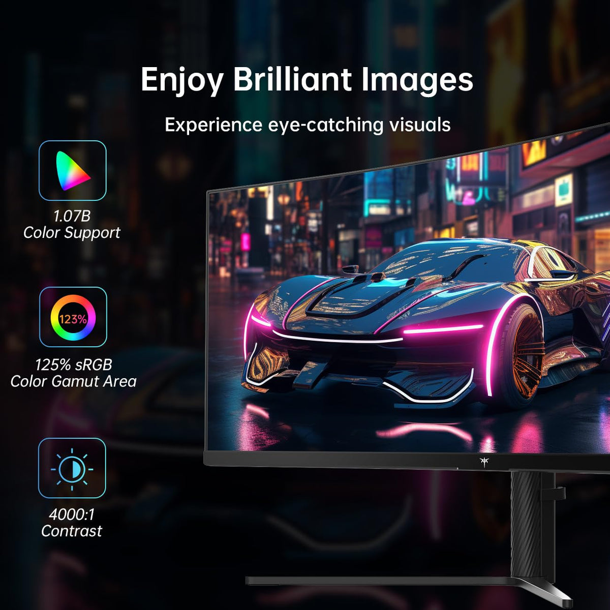 34 Inch Curved Gaming Monitor 180Hz A7023