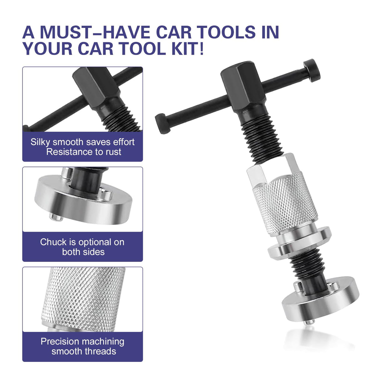 Disc Brake Caliper Tool Set with 2 Adapters N865