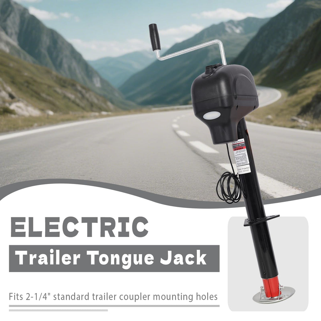 Electric Power Tongue Jack 3500lbs 12V DC E317171