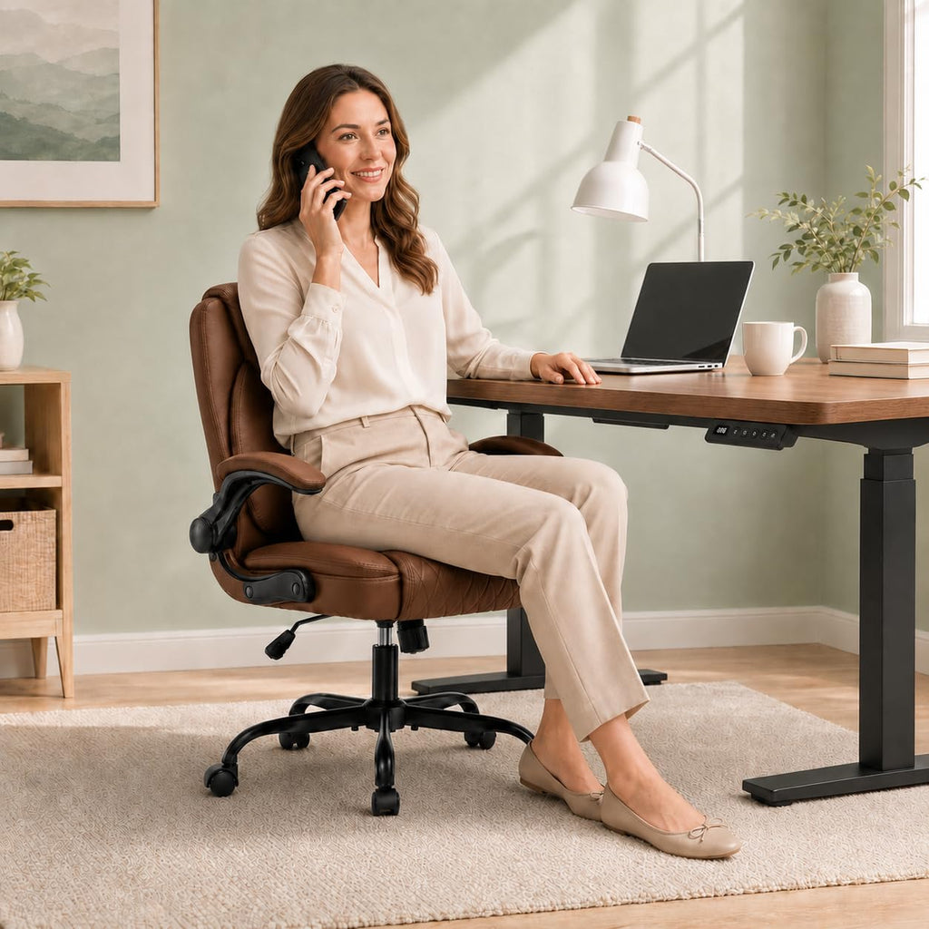 Camel Brown Home Office Chair X224