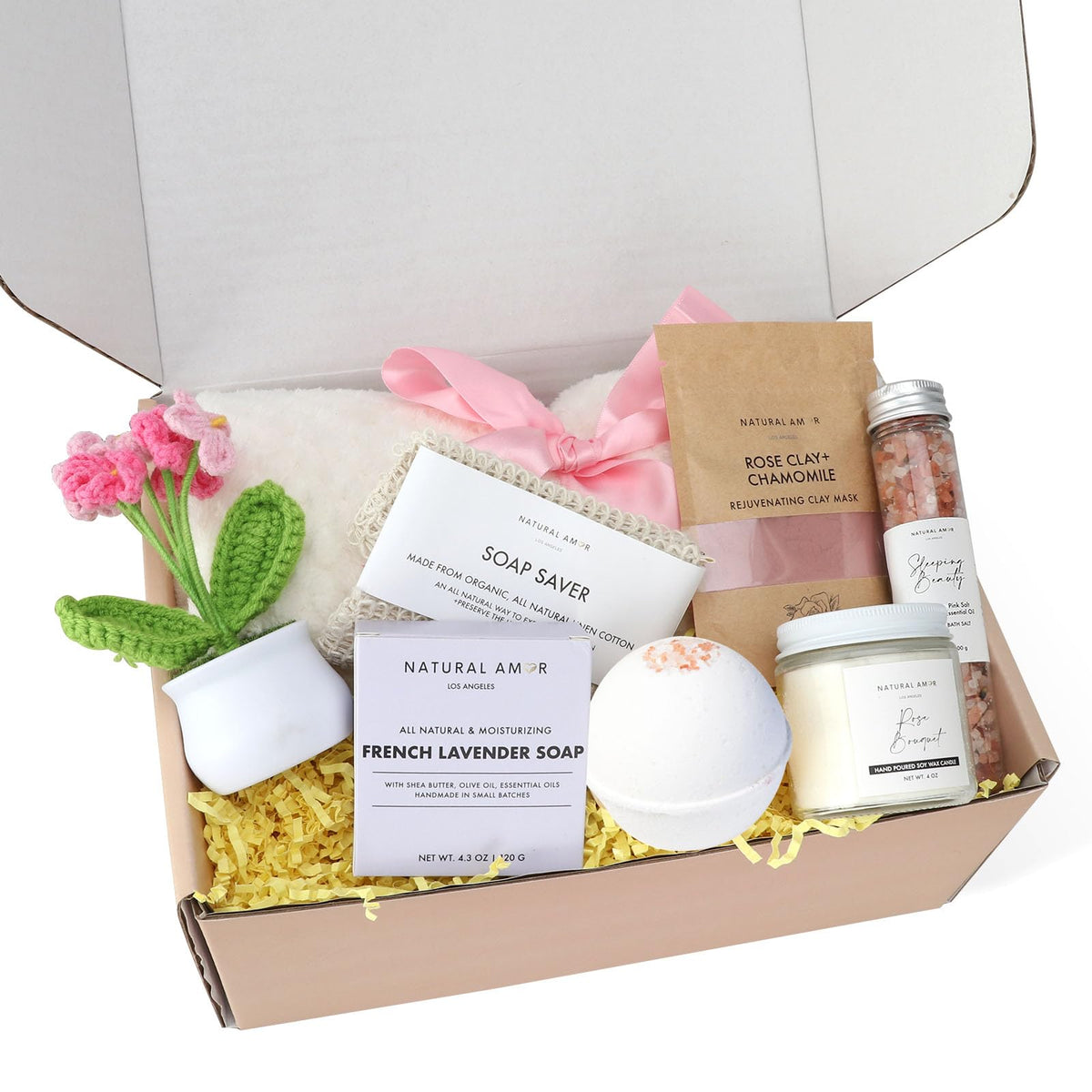 8-Piece Spa Gift Set with Blanket I4626