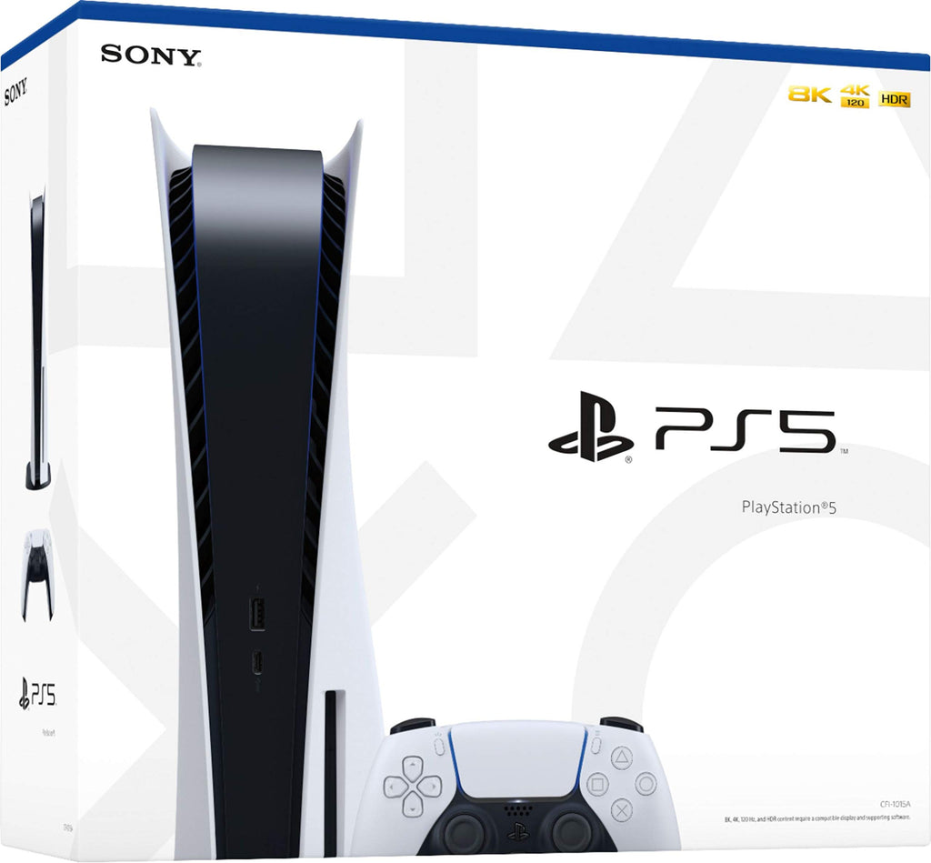 Playstation 5 Disc Version Console with Additional Controller T352
